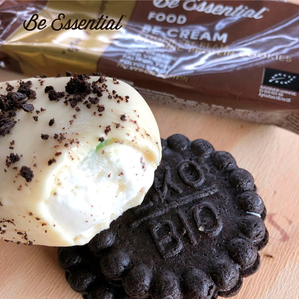 MAGNUM SALUDABLE Y PROTEICO DE VAINILLA CON CHOCOLATE BLANCO CON COOKIES POR @RRATMARIN