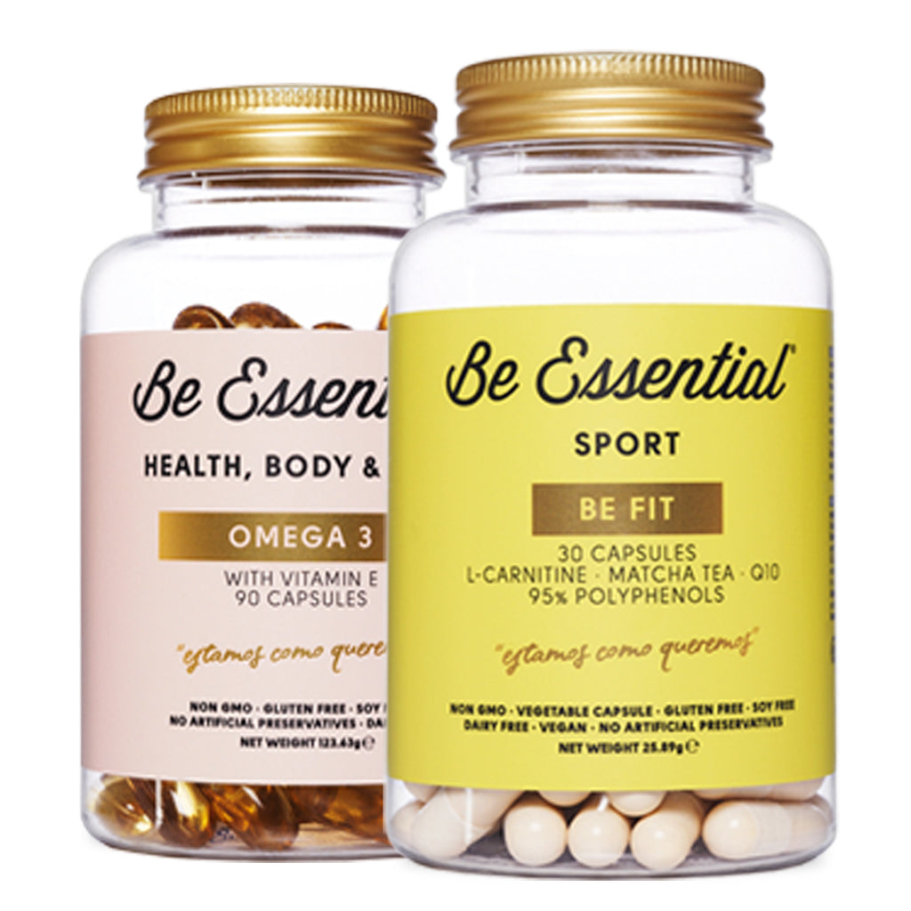 Be Essential&reg; OMEGA 3 + BE FIT L-CARNITINA, TE MATCHA, Q10